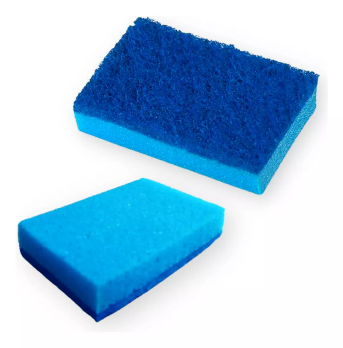 ESPONJA COM MANTA AZUL TEFLON 11X7.5X2,5CM- BETTANIN